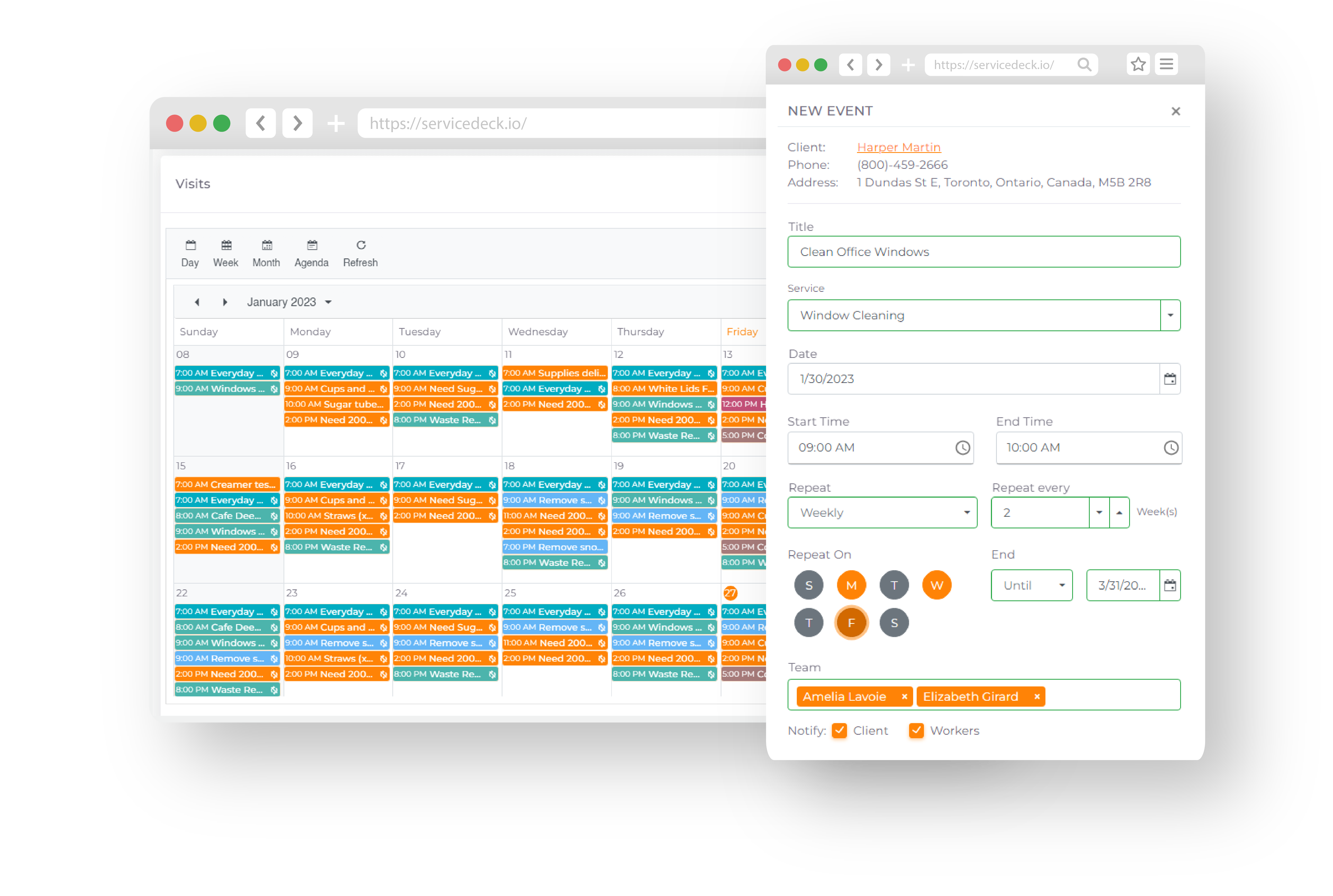 automated scheduling