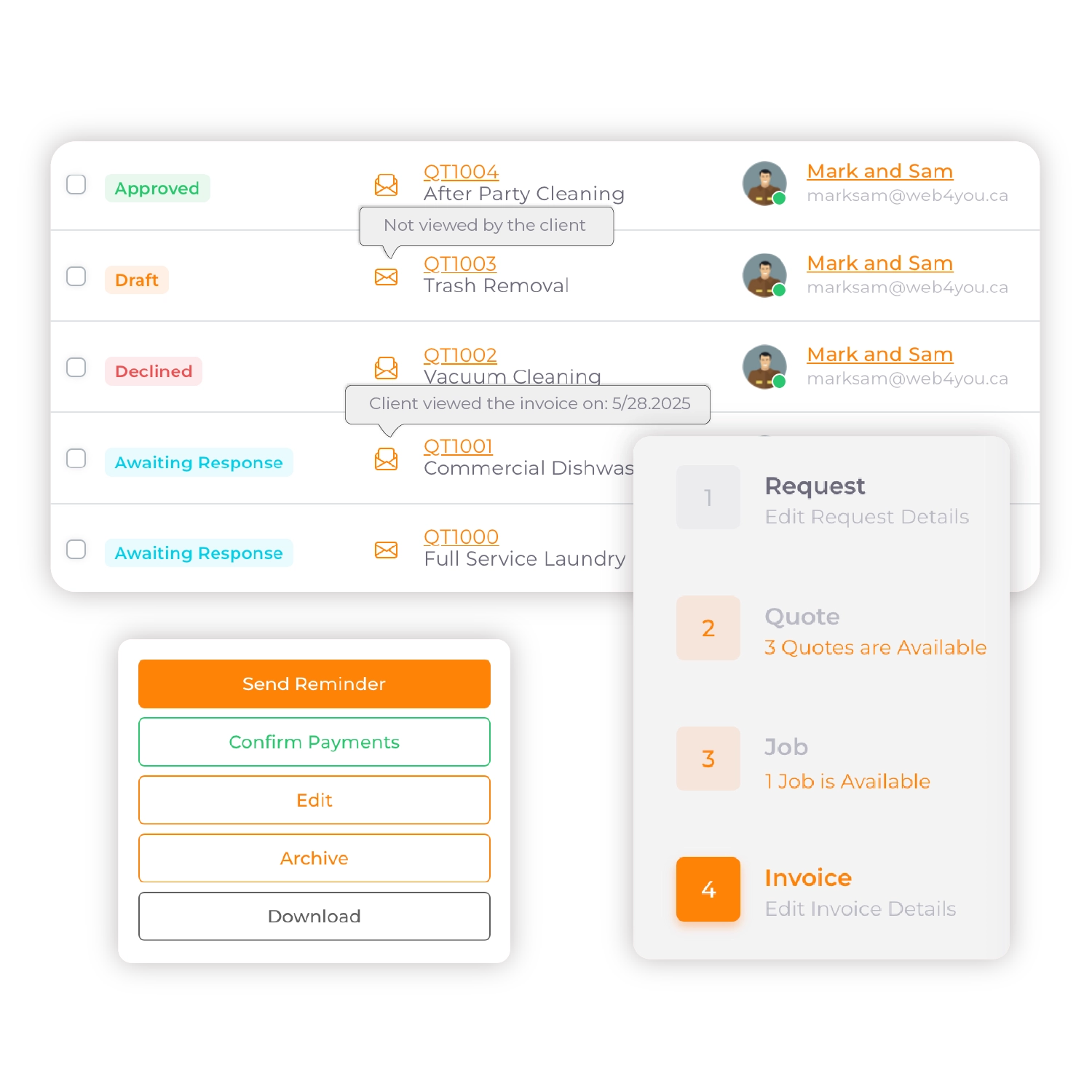Track every interaction