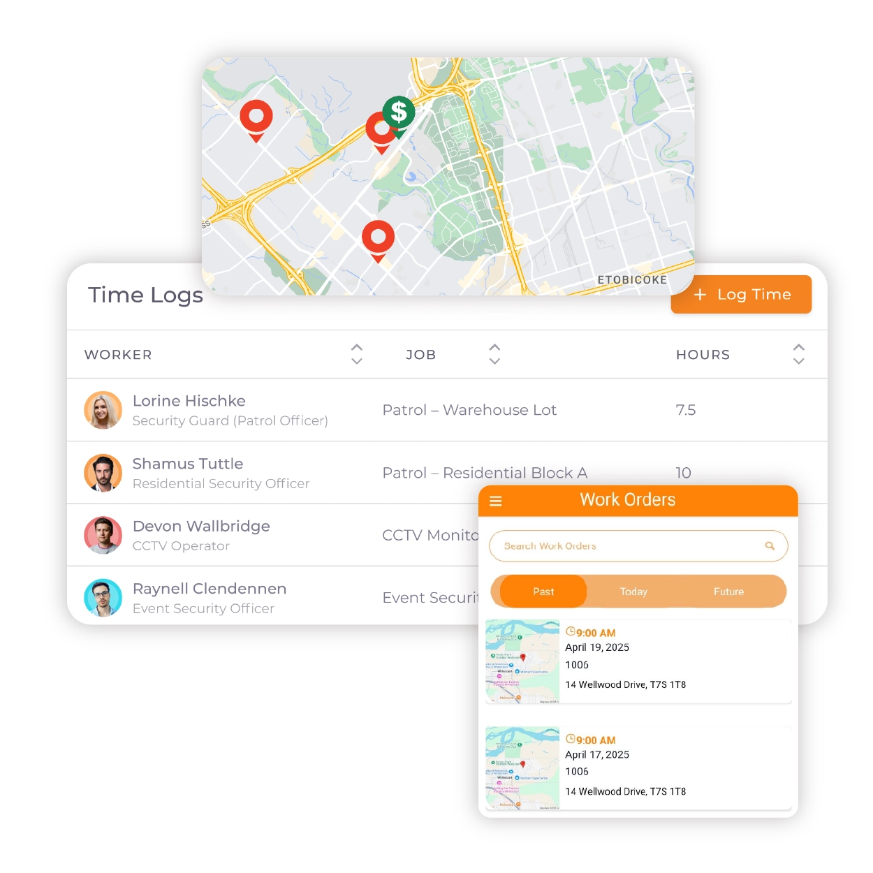 GPS-Enabled Timesheets