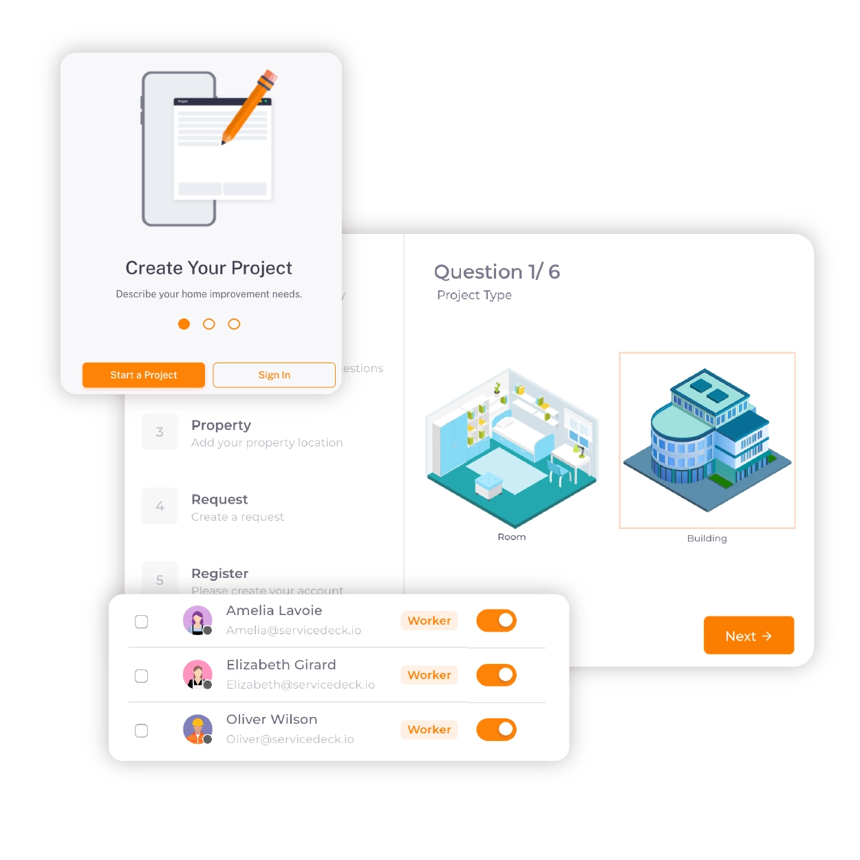 Proof of Service & Client Feedback