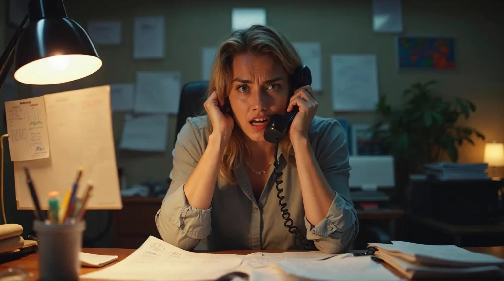 Cleaning business owner dealing with manual scheduling challenges