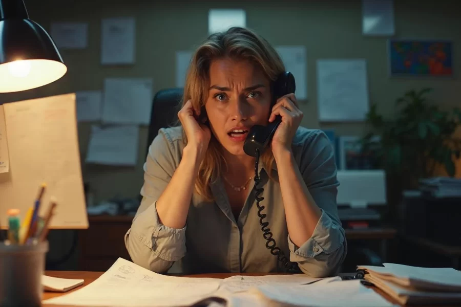 Cleaning business owner dealing with manual scheduling challenges