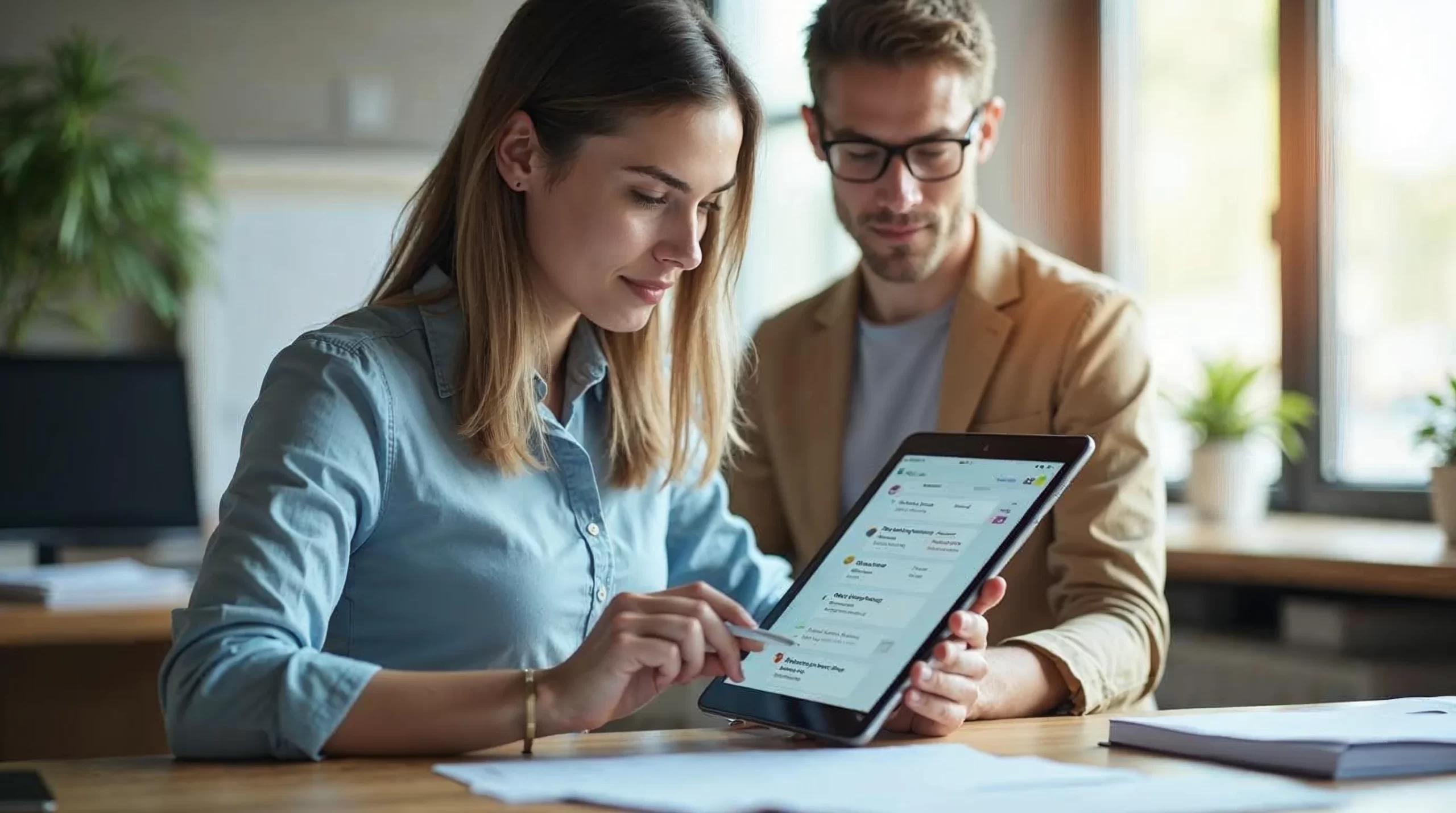 Cleaning business manager using digital scheduling